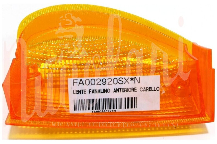 LENTE FANALINO ANTERIORE CARELLO ARANCIO