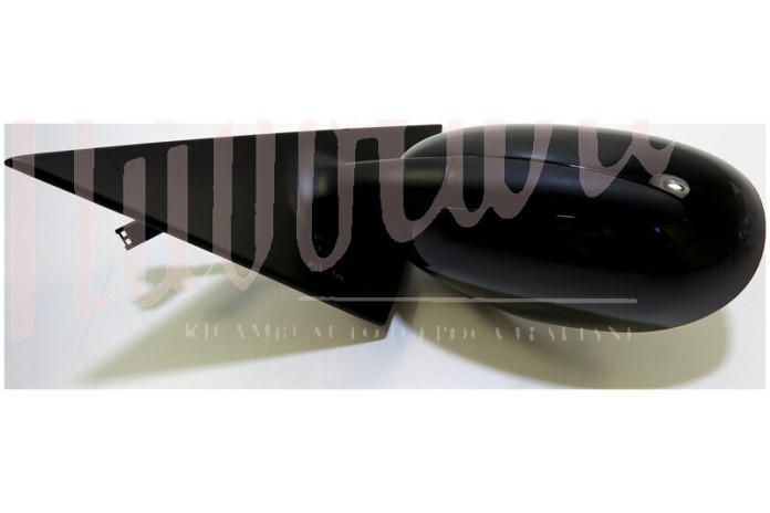 SPECCHIO ESTERNO NERO ELETTRICO