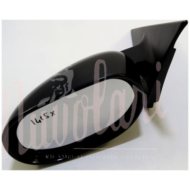 SPECCHIO ESTERNO NERO ELETTRICO
