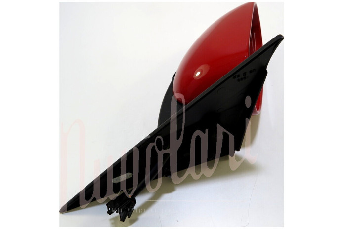 SPECCHIO ESTERNO ROSSO ELETTRICO