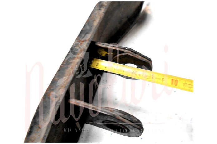 TRAVERSA SUPPORTO CAMBIO VOLANTE (ALTEZZA H5,5 FORO SILENTBLOCK)