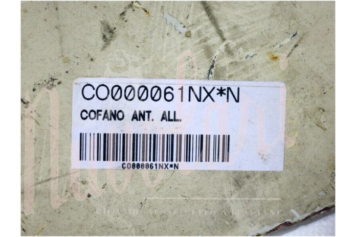 COFANO ANTERIORE ALLUMINIO