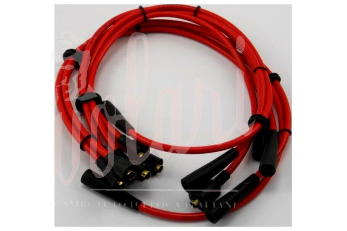 SERIE CAVI CANDELE ROSSI