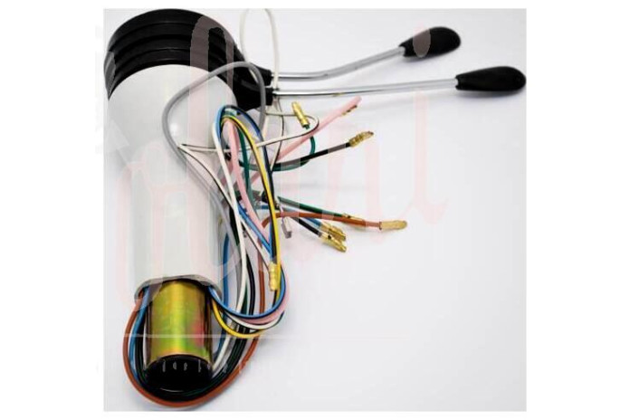 DEVIO LUCI VIF GRIGIO ASTA CROMATA 11 FILI