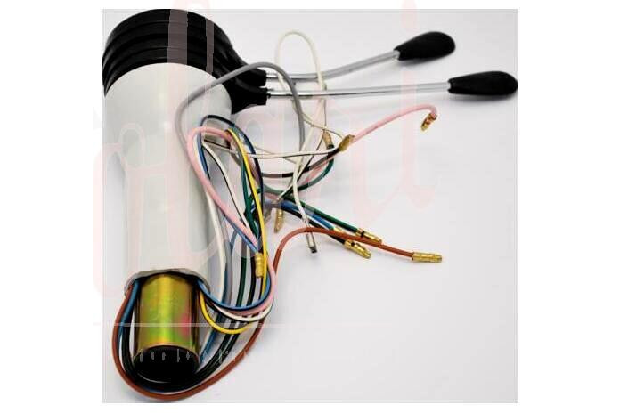 DEVIO LUCI VIF GRIGIO ASTA CROMATA 11 FILI