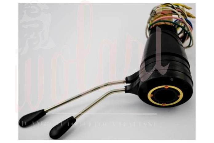 DEVIO LUCI ASTA CROMATA NERA - LIGHT SWITCH