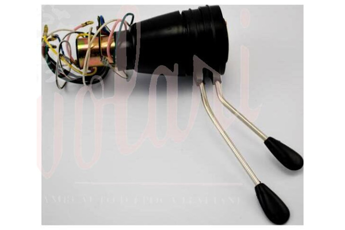 DEVIO LUCI ASTA CROMATA NERA - LIGHT SWITCH