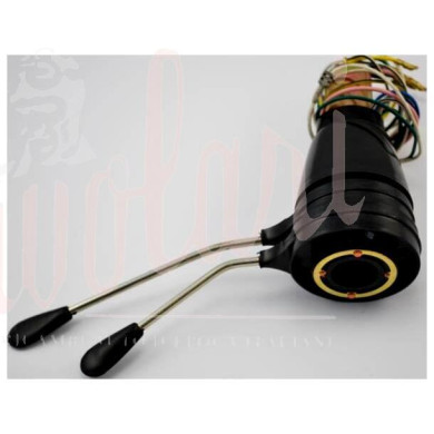 DEVIO LUCI ASTA CROMATA NERA - LIGHT SWITCH