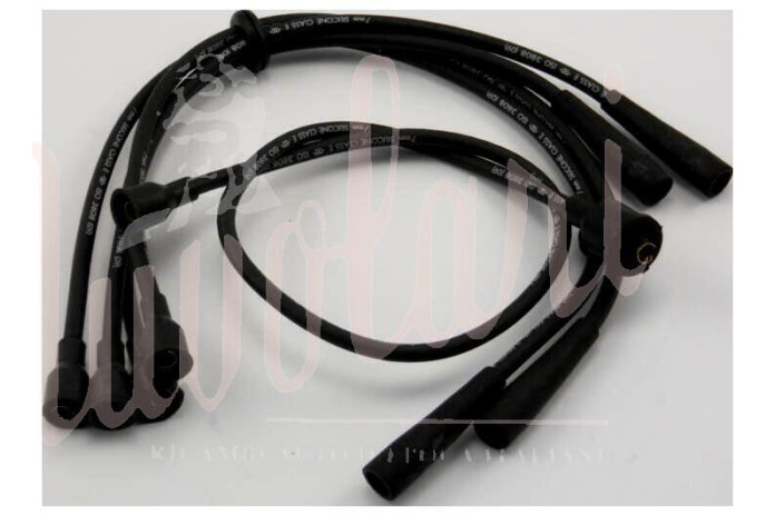 SERIE CAVI CANDELE NERISILICONE PER LANCIA BETA 1600 828BC0 