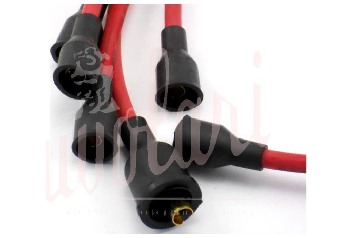 SERIE CAVI CANDELE ROSSI SILICONE