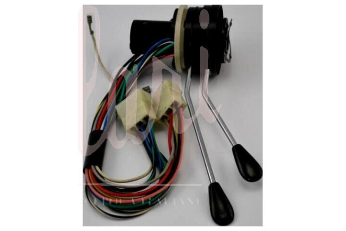 DEVIO LUCI CAVIS NERO ASTE CROMATE