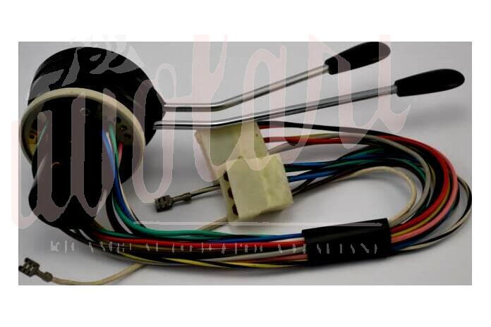 DEVIO LUCI CAVIS NERO ASTE CROMATE