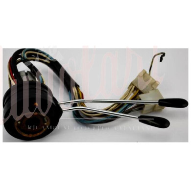 DEVIO LUCI CAVIS NERO ASTE CROMATE