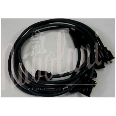 SERIE CAVI CANDELE CAVIS VERDI mm 5 PER FIAT 600 E PORTE CONTROVENTO 