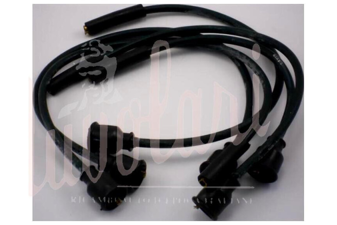 SERIE CAVI CANDELE CAVIS VERDE mm5 PER FIAT 1100 - 103 E 