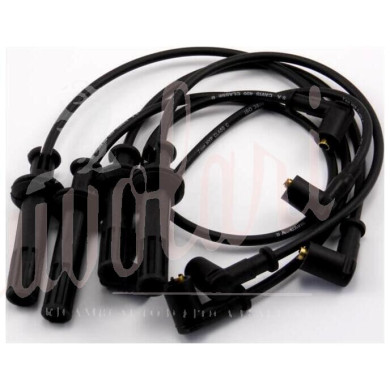 SERIE CAVI CANDELE 5 NERI SILICONE