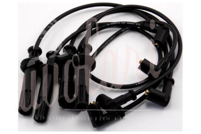 SERIE CAVI CANDELE 5 NERI SILICONE