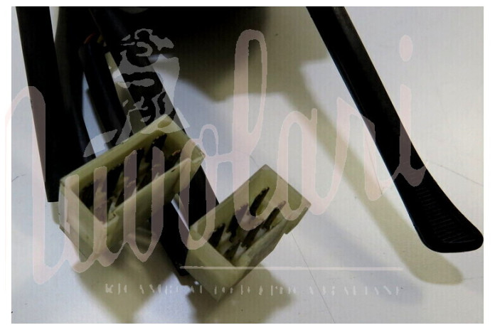 DEVIO LUCI CAVIS NERO CANOTTO PLASTICA CAVI CORTI