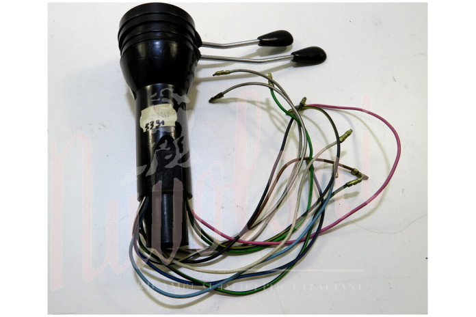 DEVIO LUCI VIF NERO ASTA CROMATA 11 FILI