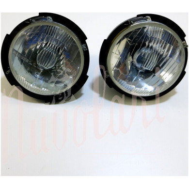 COPPIA FARO CARELLO ASSD/130 C/OSC C/CALOTTA