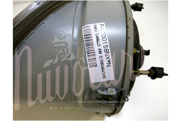 COPPIA FARO CARELLO ASSC/OSCURATORE COMPLETO