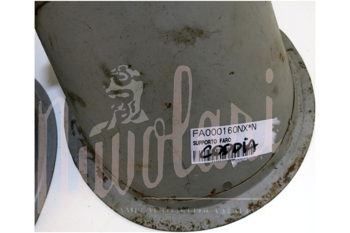 SUPPORTO FARO CON VETRO