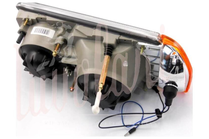 FARO SIEM H4 H1 C/ REG AUTO FANALINI ARANCIO