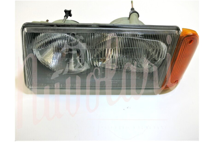 FARO SIEM H4 H1 C/ REG AUTO FANALINI ARANCIO
