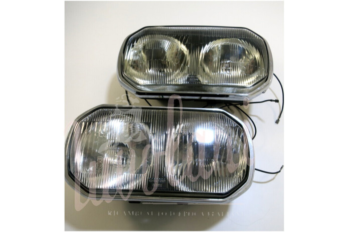 COPPIA FARO SIEM H1 H1 C/REG MANUALE C/CORNICE