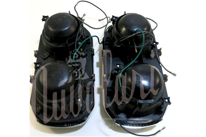 COPPIA FARO SIEM H1 H1 C/REG MANUALE C/CORNICE