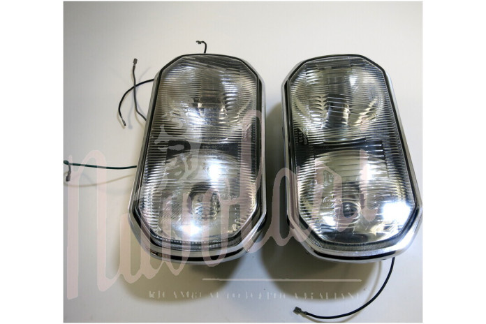 COPPIA FARO SIEM H1 H1 C/REG MANUALE C/CORNICE