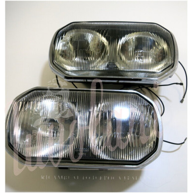 COPPIA FARO SIEM H1 H1 C/REG MANUALE C/CORNICE