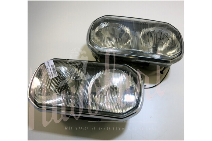 COPPIA FARO CARELLO H1 H1 C/REG MANUALE S/CORNICE