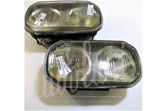 COPPIA FARO CARELLO H1 H1 C/REG MANUALE C/CORNICE