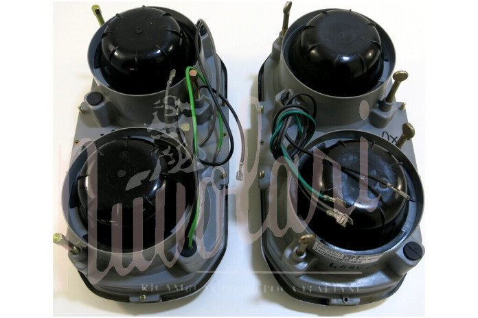 COPPIA FARO CARELLO H1 H1 C/REG MANUALE C/CORNICE