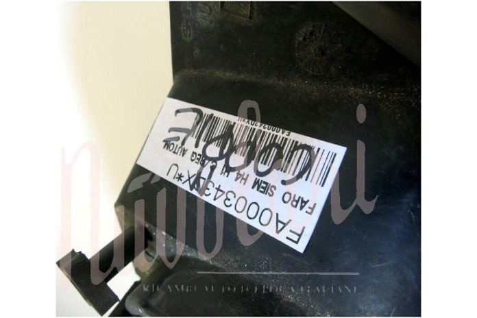 COPPIA FARI SIEM H4 H1 C/REG AUTOM