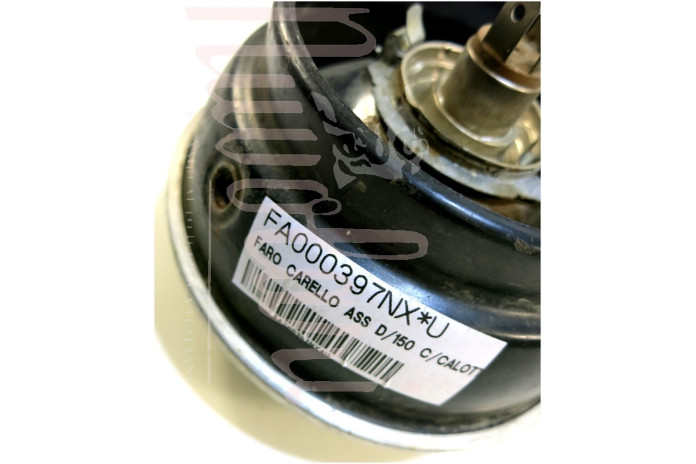 FARO CARELLO ASS D/150 C/CALOTTA ESTERNA APERTA