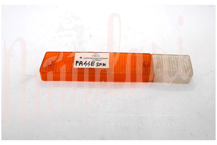 LENTE FANALE POSTERIOREALTISSIMO ARANCIO BIANCA