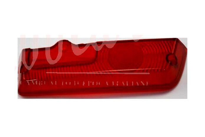 LENTE FANALE POS ALTISSIMO ROSSA X FANALE METALLO