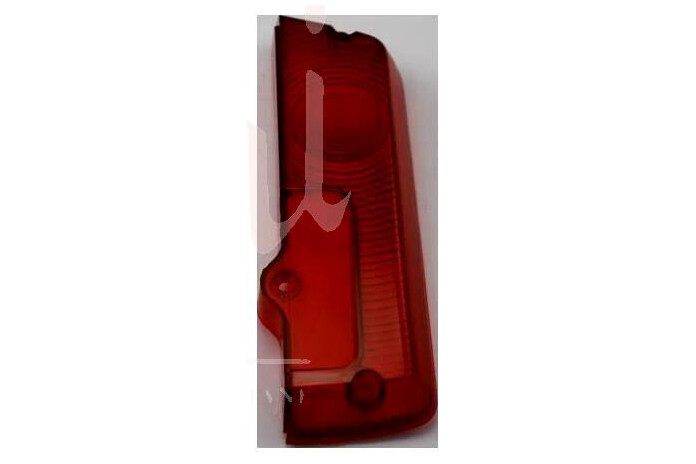 LENTE FANALE POS ALTISSIMO ROSSA X FANALE METALLO
