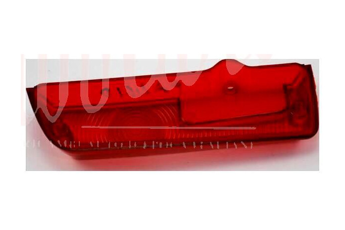 LENTE FANALE POS ALTISSIMO ROSSA X FANALE METALLO