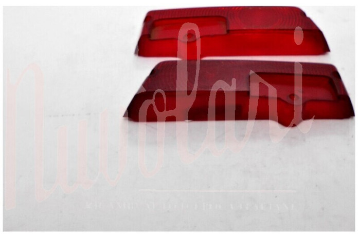 COPPIA LENTI FAN POST ALTISSIMO ROSSE FAN METALLO