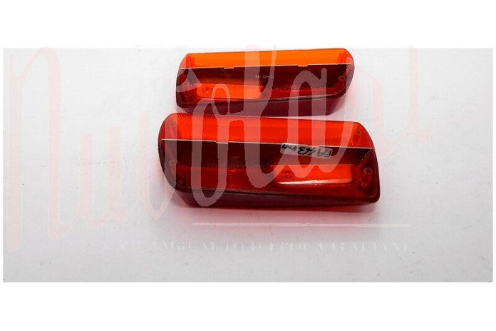 COPPIA LENTI FAN POS CARELLO X FANALE BASE METALLO