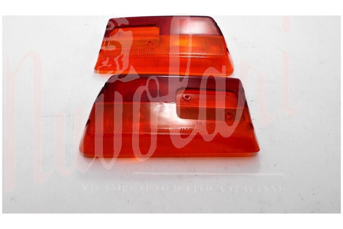 COPPIA LENTI FAN POS CARELLO X FANALE BASE METALLO