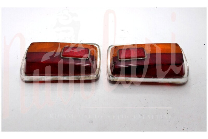 COPPIA LENTI FAN POST CARELLO X FANALE IN PLASTICA