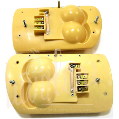 COPPIA BASE PLASTICA FANALI POST REPLICA CARELLO