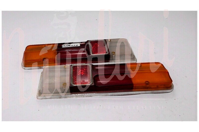 COPPIA LENTI FAN POS CARELLO C/RETRO BORDO CROMATO