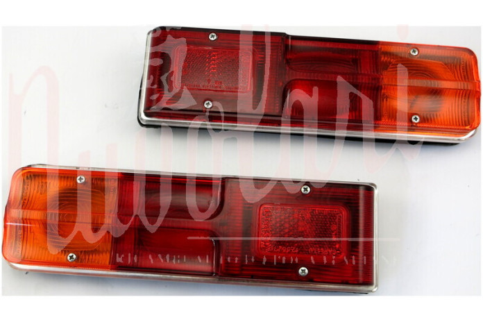 COPPIA FAN POST CARELLONO RETRO LENTE BORDO CROM