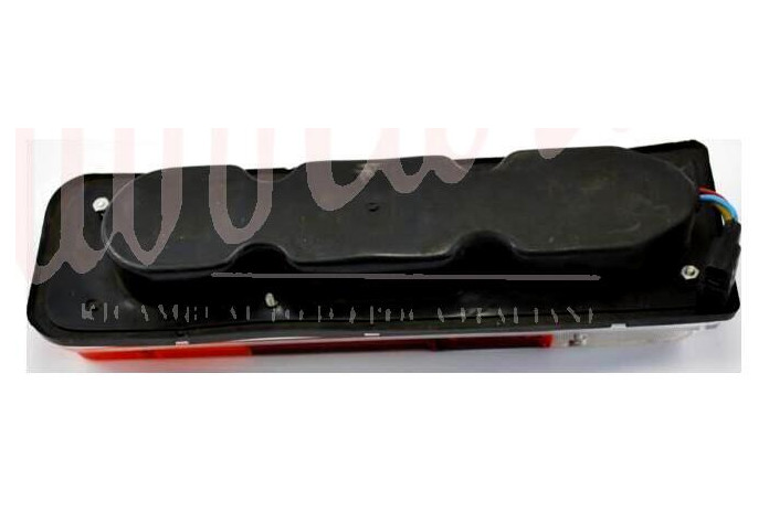 FANALE POST ALTISSIMO LENTE C/RETRO BORDO CROMATO