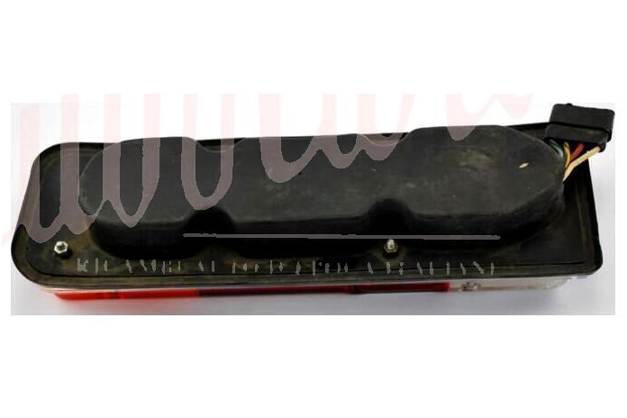 FANALE POST ALTISSIMO LENTE C/RETRO BORDO CROMATO